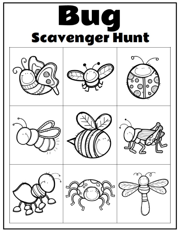 Preschool Insect Theme Printables Free Printable Templates