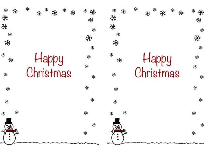 Print Free Printable Christmas Card Inserts Free Printable Card