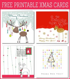 Print Your Own Holiday Greeting Cards With Free Downloadable Templates
