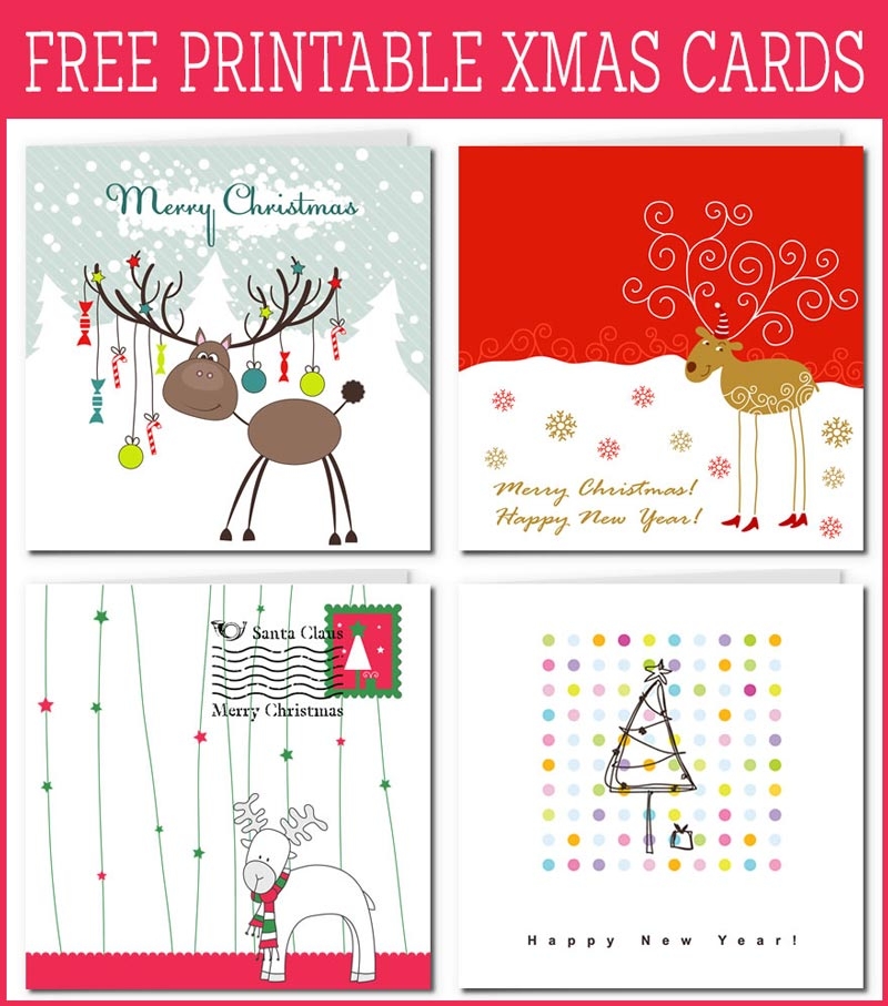 Print Your Own Holiday Greeting Cards With Free Downloadable Templates 