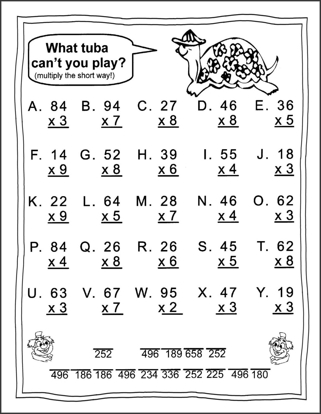 Printable 3Rd Grade Multiplication Worksheets Printable Calendars AT 