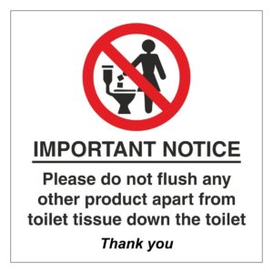 Printable Bathroom Signs Free Printable Do Not Flush Signs Prntbl