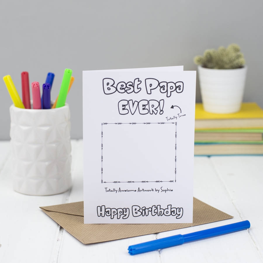 Free Printable Birthday Cards For Papa