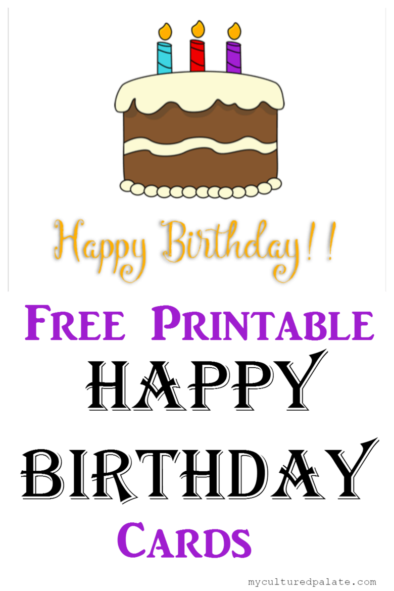 Printable Birthday Cards Online Free Printable Free Templates