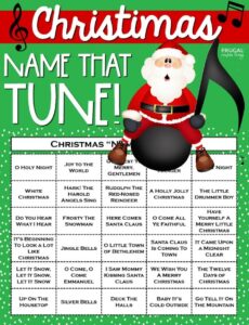 Printable Christmas Carols Frosty The Snowman