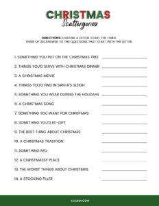 Printable Christmas Games For Adults With Answers Printable Online