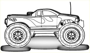 Printable Coloring Pages Of Trucks