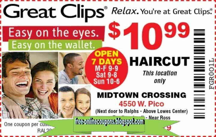 Printable Coupons 2021 Great Clips Coupons