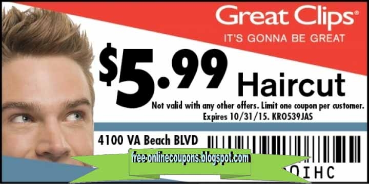 Free Printable Coupon For Great Clips