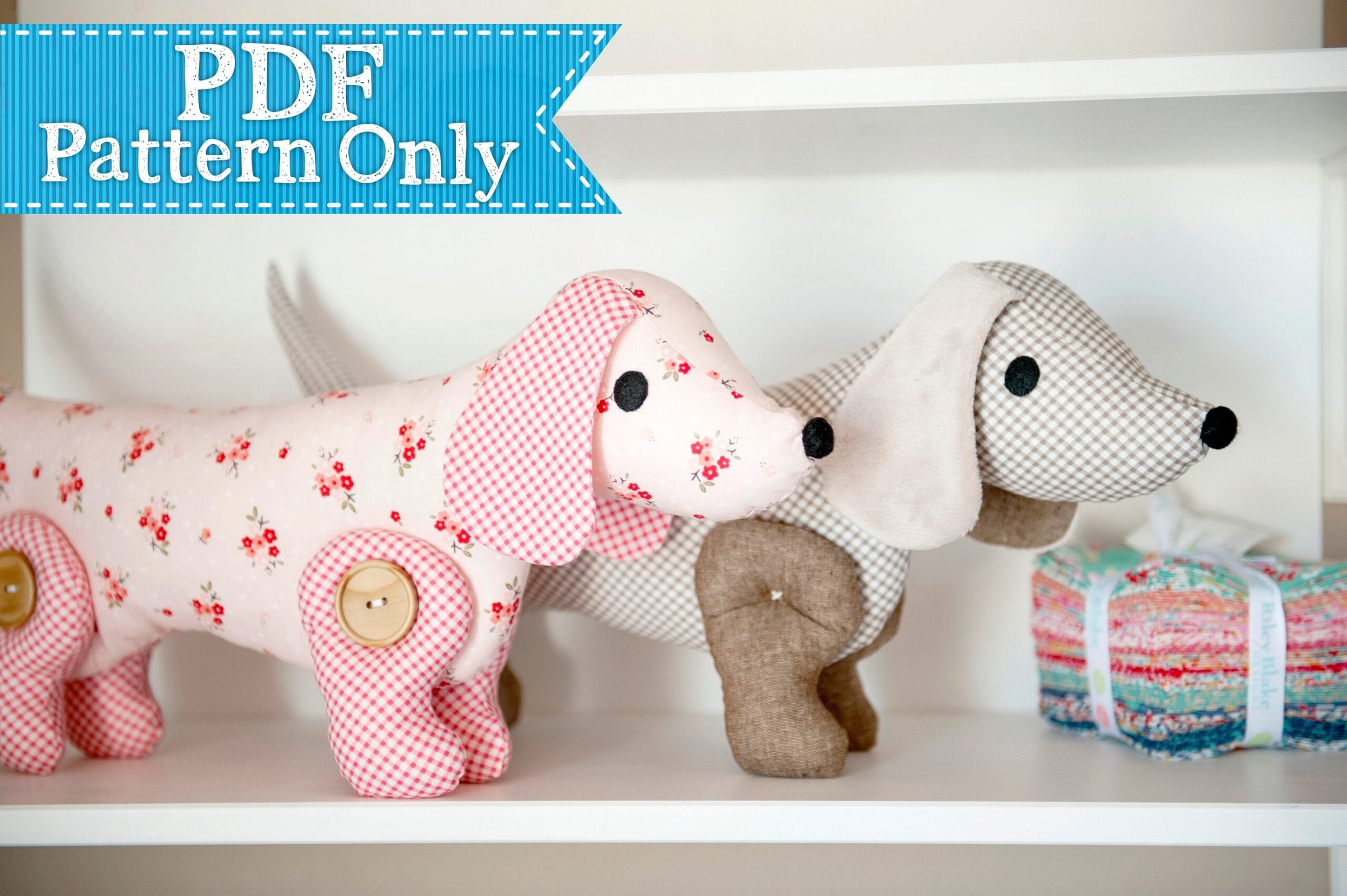 Downloadable Free Printable Dachshund Sewing Pattern