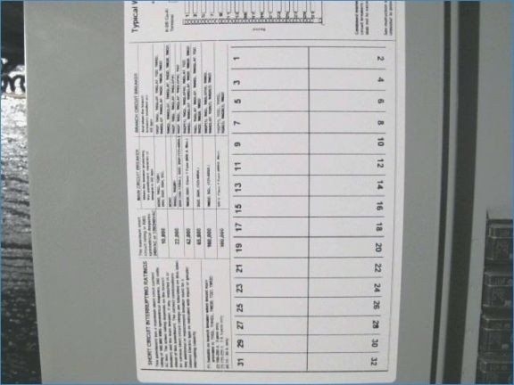 Free Printable Circuit Breaker Panel Labels