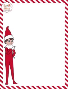Printable Elf On The Shelf Letter Pdf Printable Free Templates