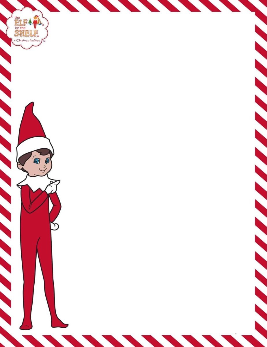 Printable Elf On The Shelf Letter Pdf Printable Free Templates