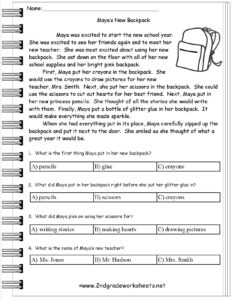 Printable English Worksheets For Middle School Peggy Worksheets