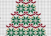 Printable Free Christmas Tree Cross Stitch Patterns