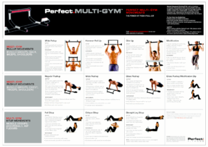 Printable Free Multi Gym Exercises Chart