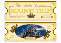 Polar Express Golden Ticket Printable Free