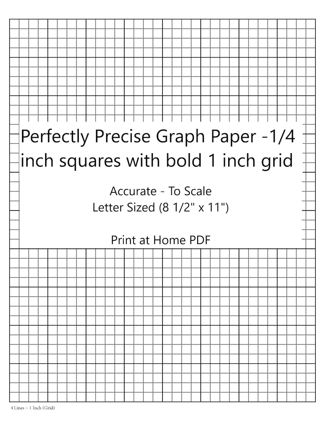 Free Printable Graph Paper 1 Inch