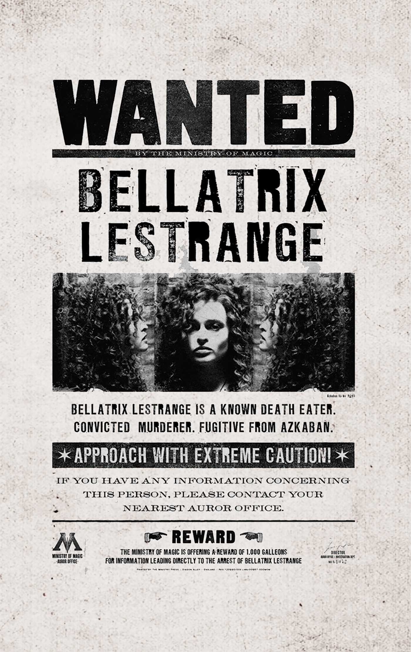 Harry Potter Wanted Posters Printable Free