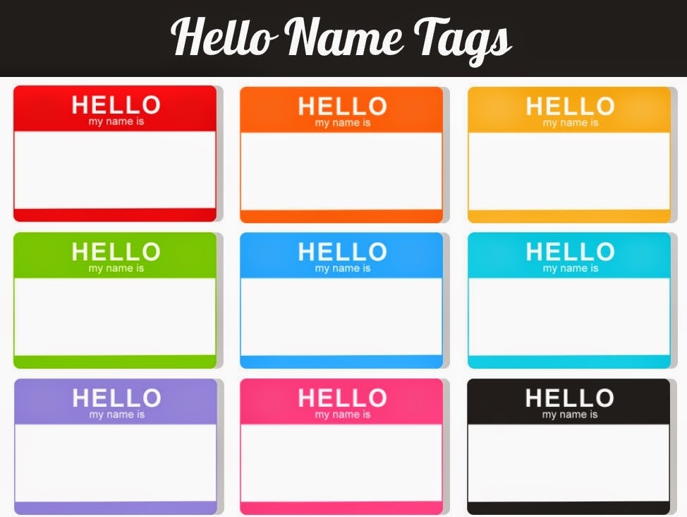 Printable Hello My Name Is Template Printable Templates