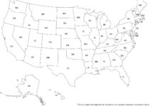 Free Printable Us Map With State Names