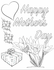 Printable Mother 39 s Day Coloring Pages