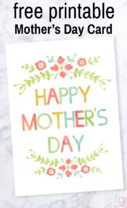 Printable Mothers Day Cards For Wife