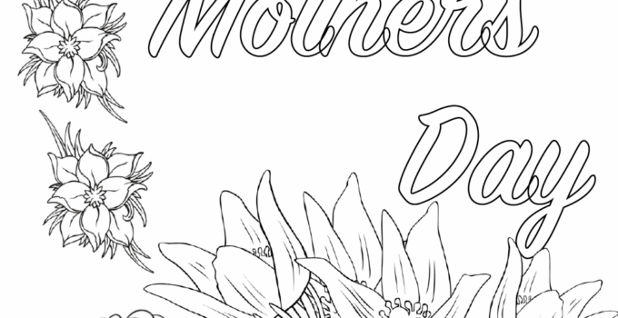 Free Printable Mothers Day Cards To Color