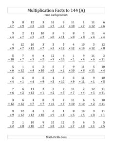 Printable Multiplication Worksheets 4Th Grade PrintableMultiplication