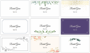 Printable Place Card Template