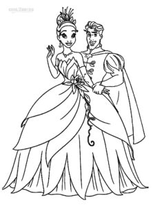 Printable Princess Tiana Coloring Pages For Kids Cool2bKids