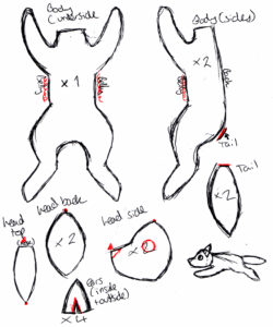 Printable Sewing Patterns For Stuffed Animals