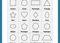 Free Printable Shapes Worksheets For Preschool