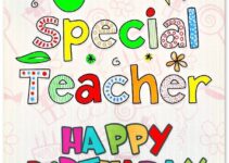 Free Printable Birthday Cards For Teacher