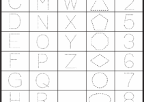 Free Printable Traceable Letters And Numbers