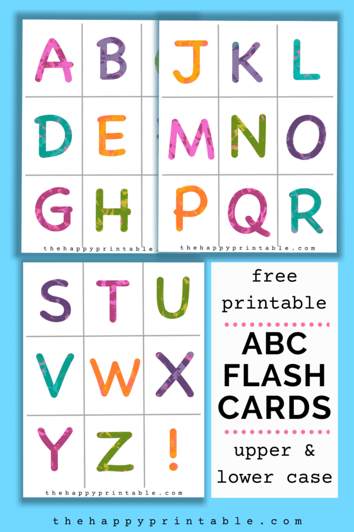 Printable Uppercase And Lowercase Alphabet