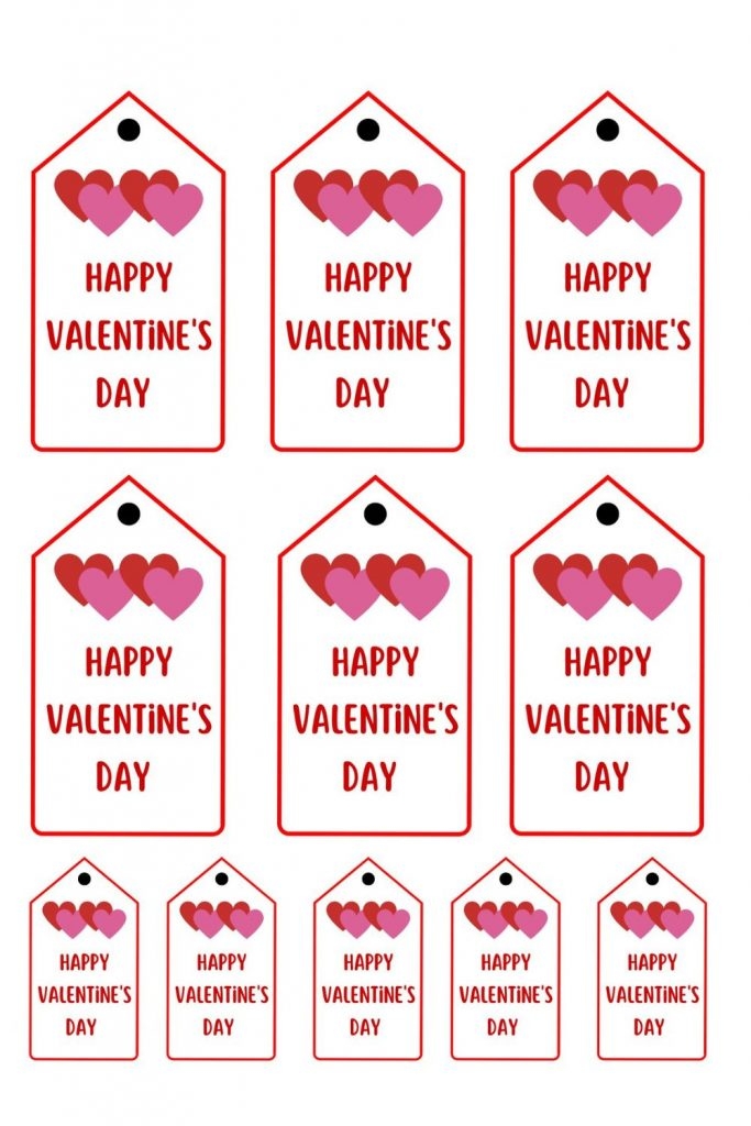 Printable Valentine 39 s Day Tags For Kids Editable 51 OFF