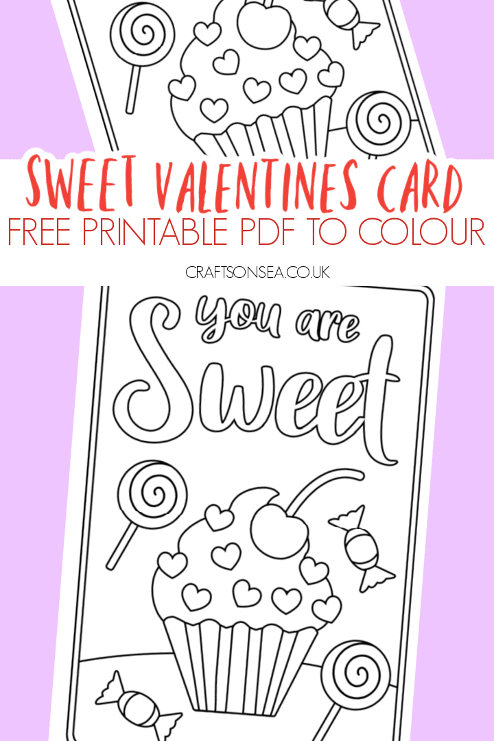 Free Printable Coloring Valentines Day Cards