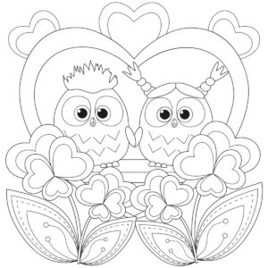 Printable Valentines Day Coloring Pages Printable Free Templates