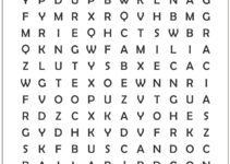 Free Printable Word Search In Spanish