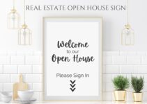 Open House Welcome Sign Printable Free