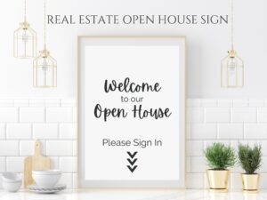 quot Instant Download Welcome Your Open House Guests And Collect More