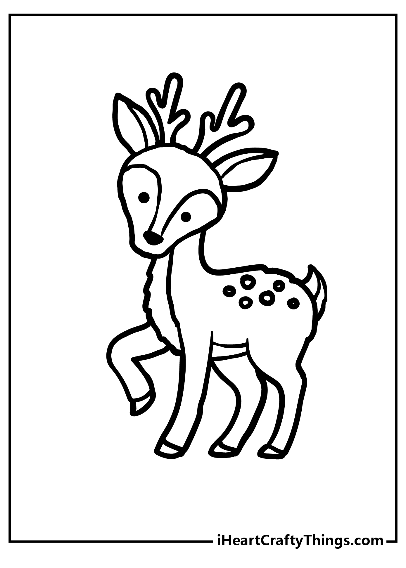 Free Printable Forest Animals Coloring Pages
