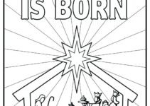 Free Printable Christian Christmas Coloring Pages