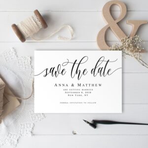 Save The Date Free Template Download Choose From Dozens Of Online Save