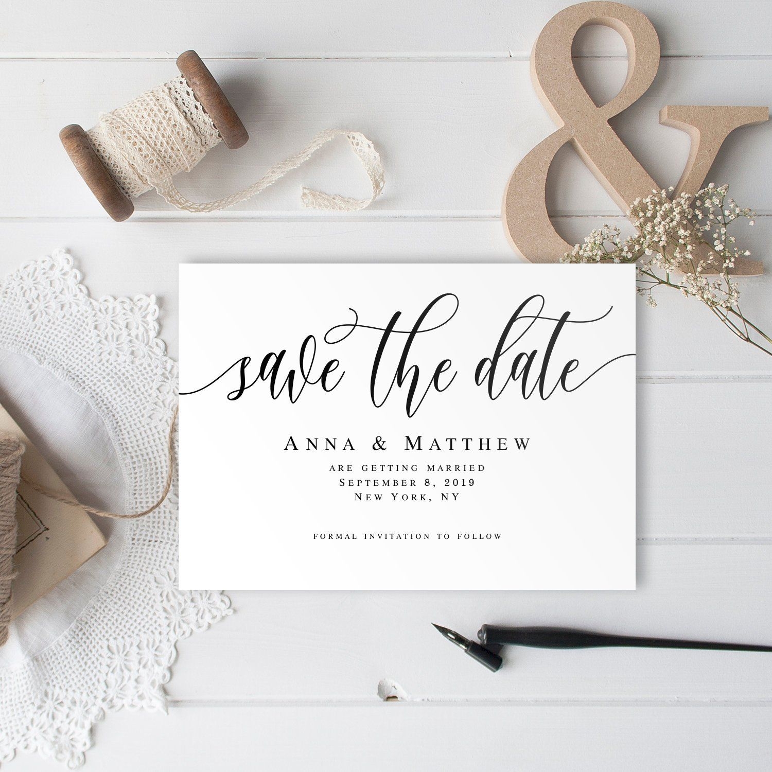 Free Printable Save The Date Templates