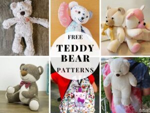 Sewing Pattern For Teddy Bears Printable