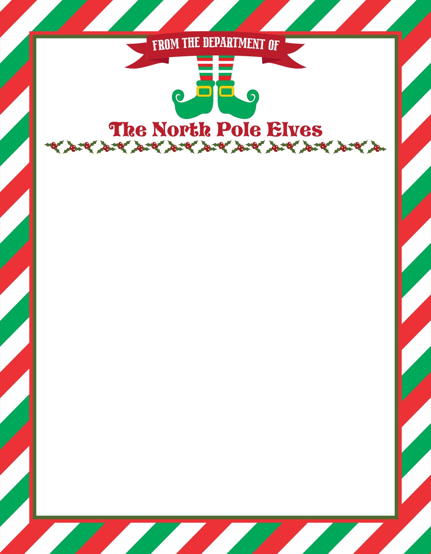 Shelf Elf Clipart Border