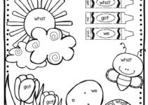 Sight Word Coloring Pages Free Printable