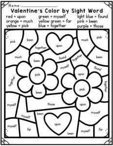 Sight Words Coloring Pages Free Printable Coloring Pages For Kids